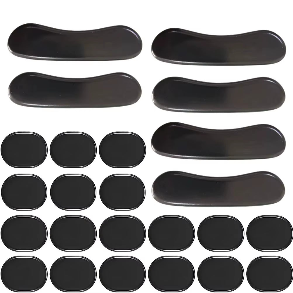 24Pcs Drum Dampeners Get Crisp Clear Drum Tones Soft Silicone Gel Pads Soft Drum Mute Dampeners for Drums Cymbals Tone Control