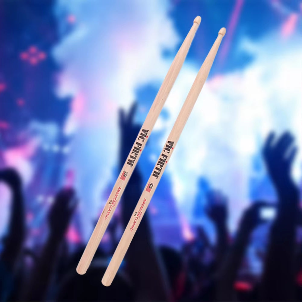 1/5/10Pair 5A/7A Drumsticks Mallets Jazz Drum Sticks Percussion Consistent Weight and Pitch American Hickory Classic Drum Sticks