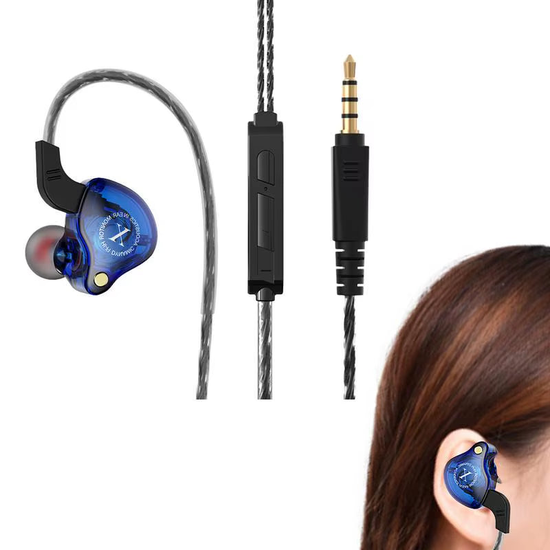 In-Ear Monitor Headphones In-Ear Monitor Headphones Noise Isolation Wired In-Ear Headphones for Singers Drummers Musicians