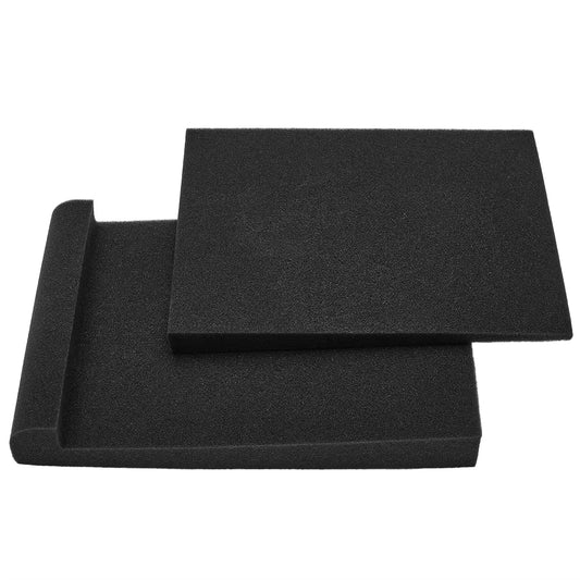 2Pcs 30X20X4.5Cm Sponge Studio Monitor Speaker Acoustic Isolation Foam Soundproof Isolator Pads High Density Sound Proof Panels