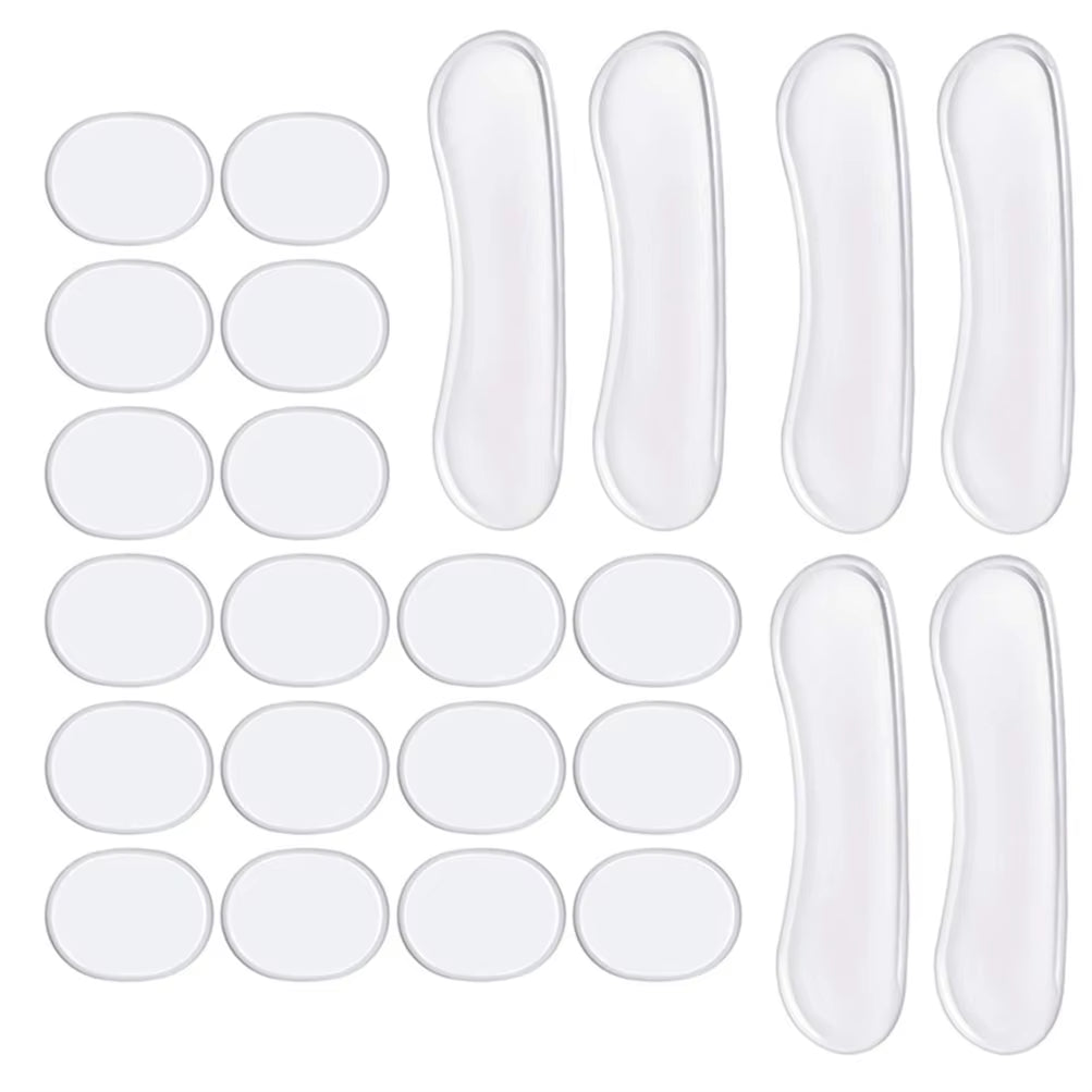 24Pcs Drum Dampeners Get Crisp Clear Drum Tones Soft Silicone Gel Pads Soft Drum Mute Dampeners for Drums Cymbals Tone Control