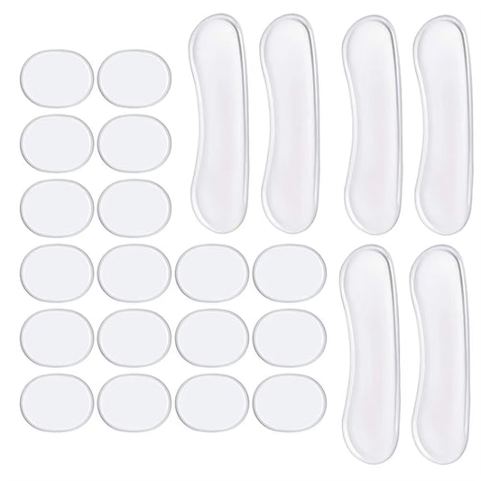 24Pcs Drum Dampeners Get Crisp Clear Drum Tones Soft Silicone Gel Pads Soft Drum Mute Dampeners for Drums Cymbals Tone Control
