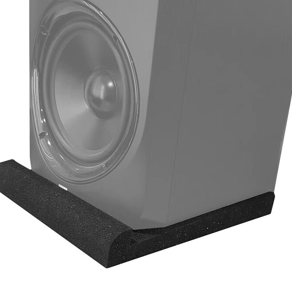 2Pcs 30X20X4.5Cm Sponge Studio Monitor Speaker Acoustic Isolation Foam Soundproof Isolator Pads High Density Sound Proof Panels