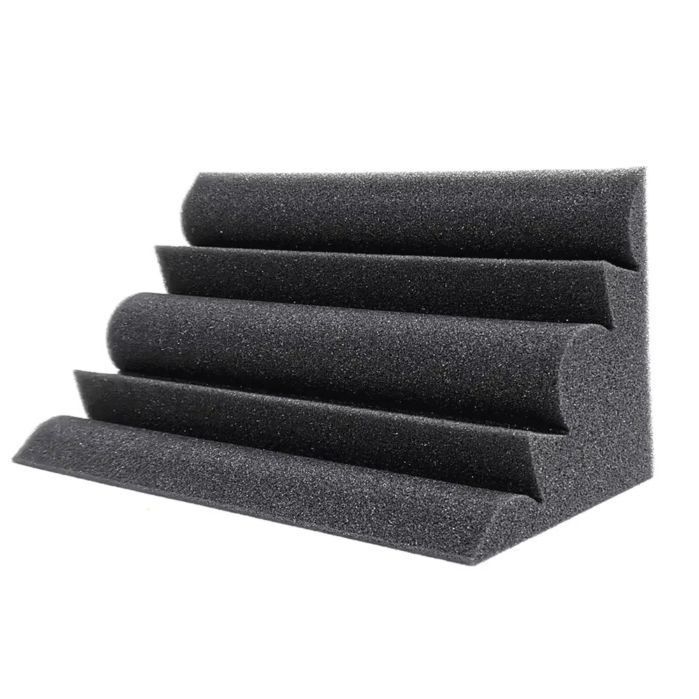 12/24Pcs 12X12X24Cm Bass Traps Acoustic Foam Soundproof Foam Panel High Density Sound Absorption Studio Corner Foam