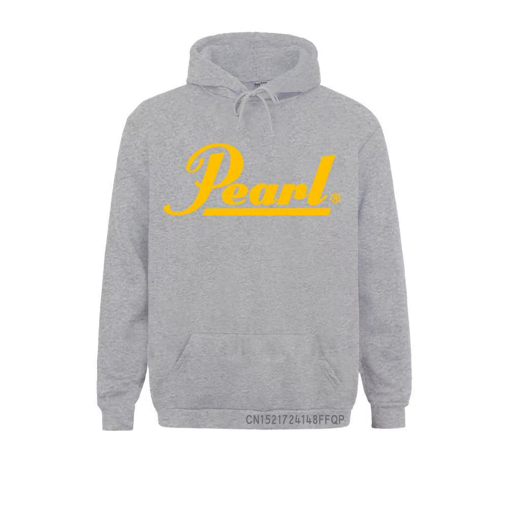 Drums Brand Men Pullovers Winter New Pearl Hoodie Pocket Hip Hop Harajuku Music Sweatshirts Top Coats S-3XL Homme Clothing