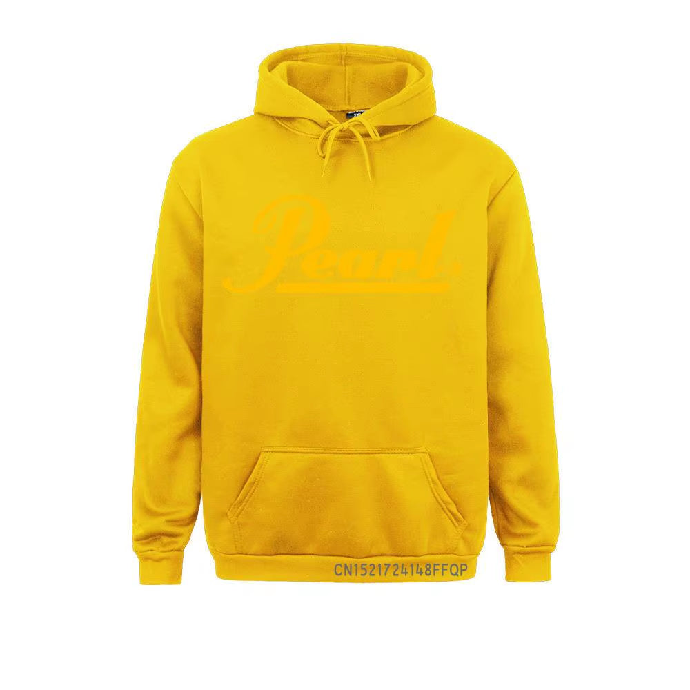 Drums Brand Men Pullovers Winter New Pearl Hoodie Pocket Hip Hop Harajuku Music Sweatshirts Top Coats S-3XL Homme Clothing