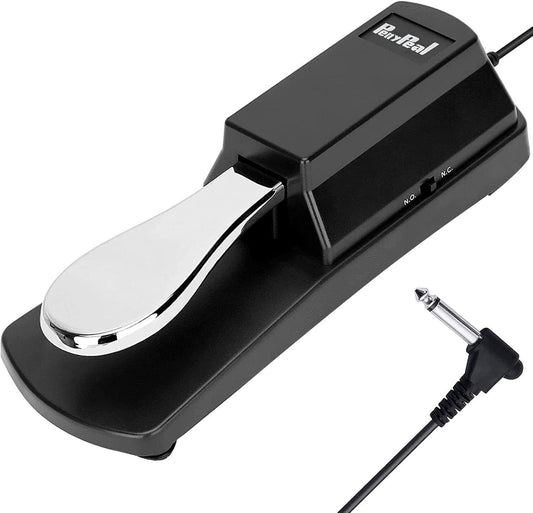 Upgraded Sustain Pedal Universal Pedal for Keyboards Digital Pianos Foot Pedal 6