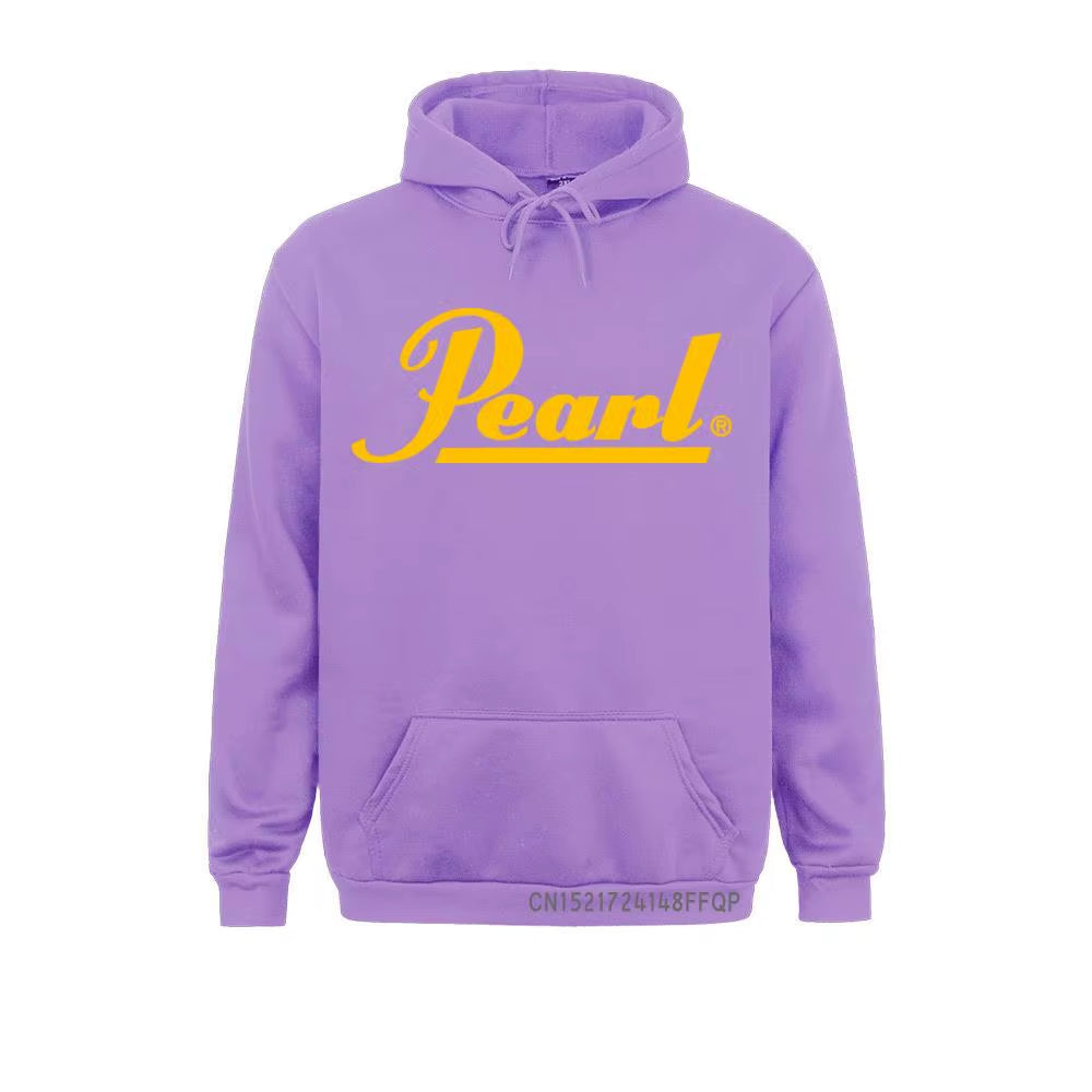 Drums Brand Men Pullovers Winter New Pearl Hoodie Pocket Hip Hop Harajuku Music Sweatshirts Top Coats S-3XL Homme Clothing