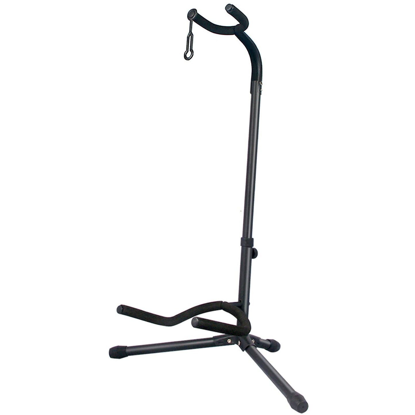 GLEAM Guitar Stand - Adjustable for Electric Acoustic Guitars and Bass Guitar