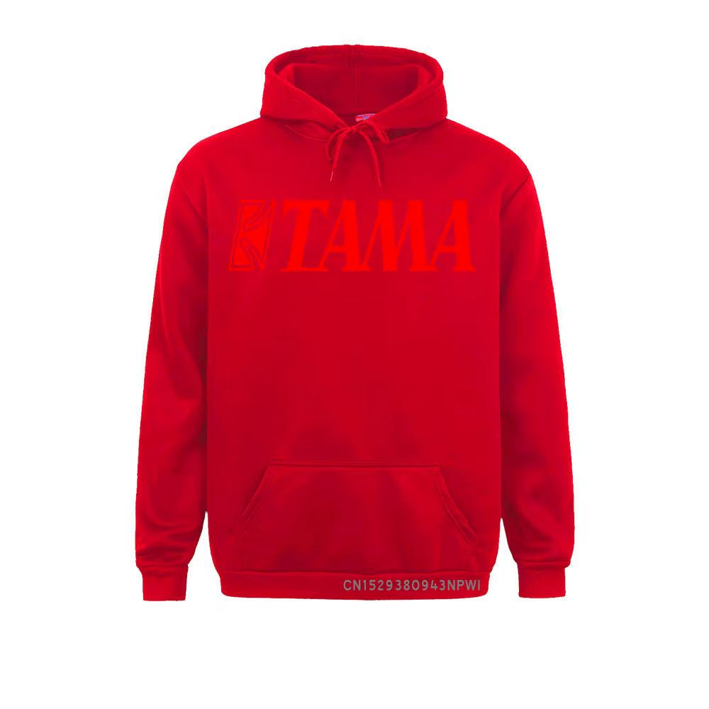 Men Printed Tama Sweatshirt New Cool Printed Drums Hoodies Men Hood Long Sleeve Costume Music Hoodies Custom Sportswear