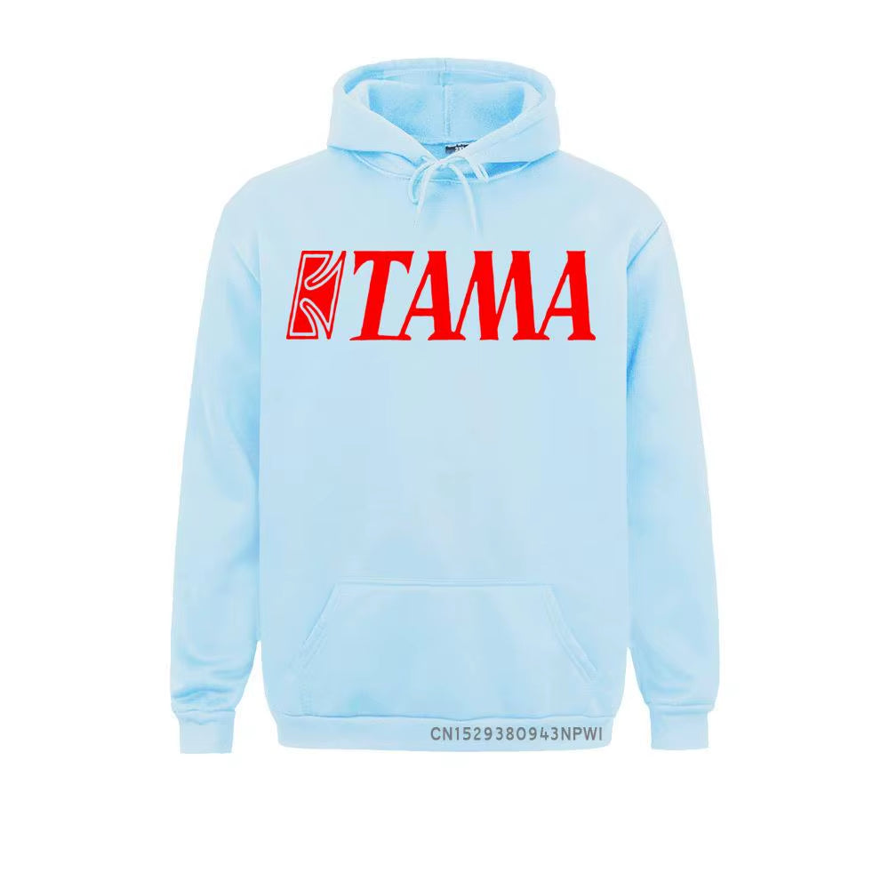 Men Printed Tama Sweatshirt New Cool Printed Drums Hoodies Men Hood Long Sleeve Costume Music Hoodies Custom Sportswear