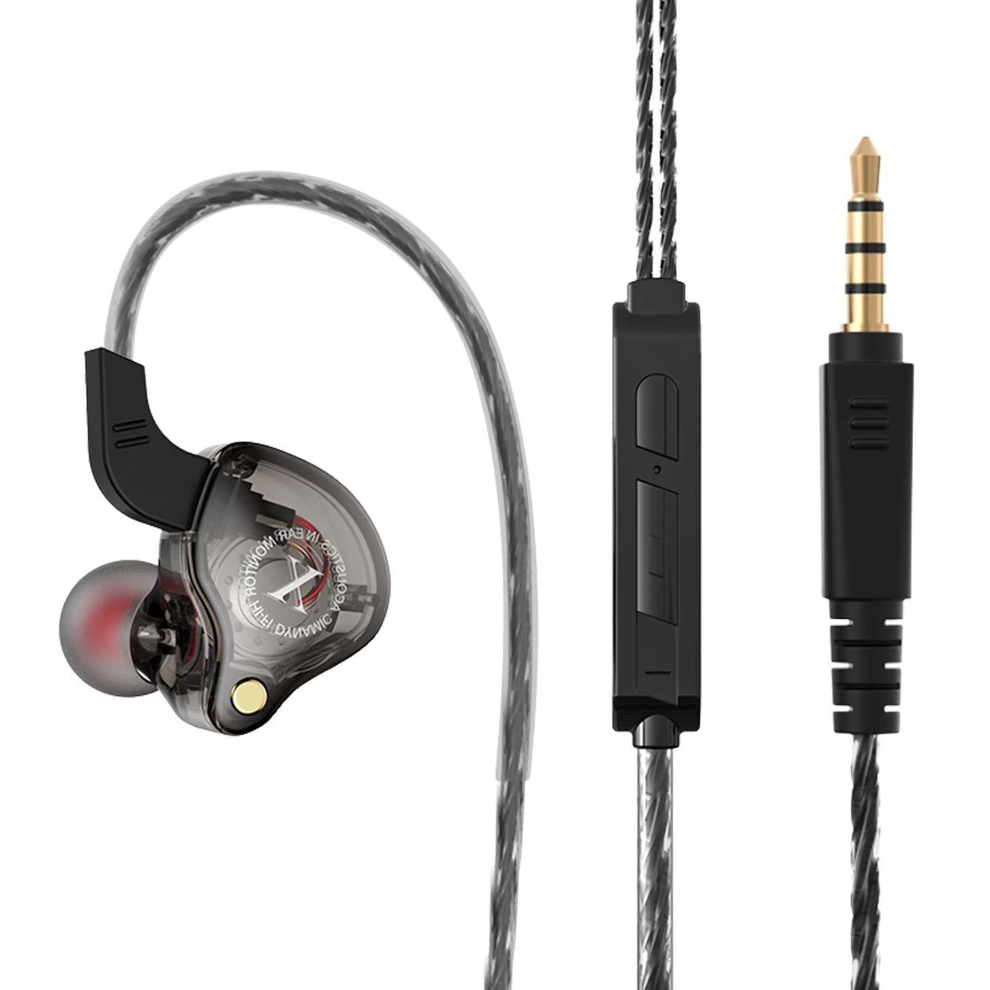 In-Ear Monitor Headphones In-Ear Monitor Headphones Noise Isolation Wired In-Ear Headphones for Singers Drummers Musicians