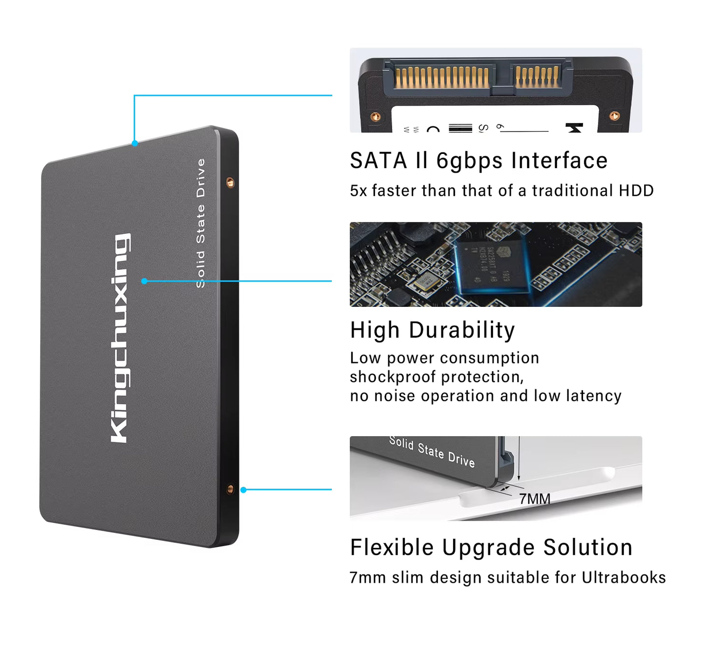 Ssd Sata 1Tb Hard Drives Ssd 120Gb 240Gb Notebook 2.5 Ssd Drive for Laptop SSD41506