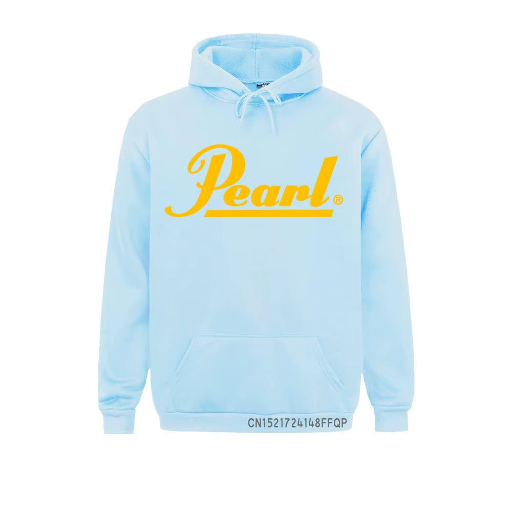 Drums Brand Men Pullovers Winter New Pearl Hoodie Pocket Hip Hop Harajuku Music Sweatshirts Top Coats S-3XL Homme Clothing