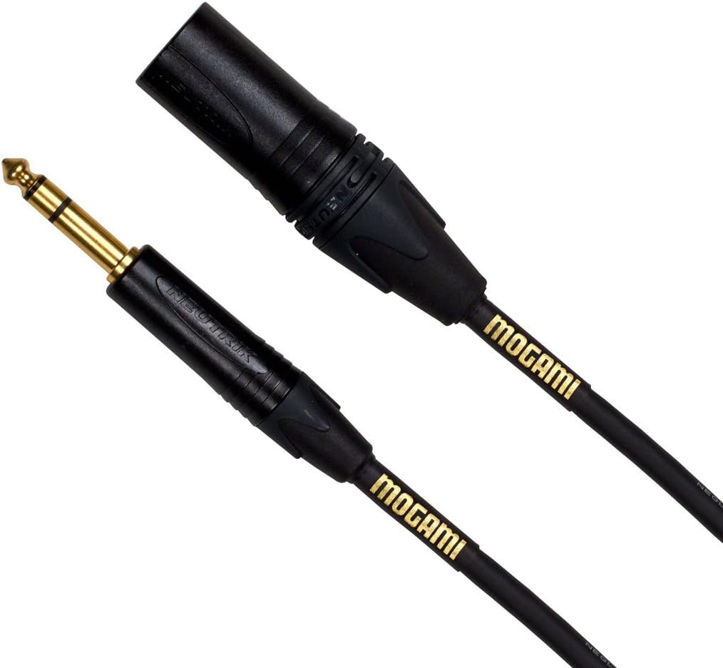 Gold-Trsxlrm-03 Balanced Quad Patch Cable 3 Feet