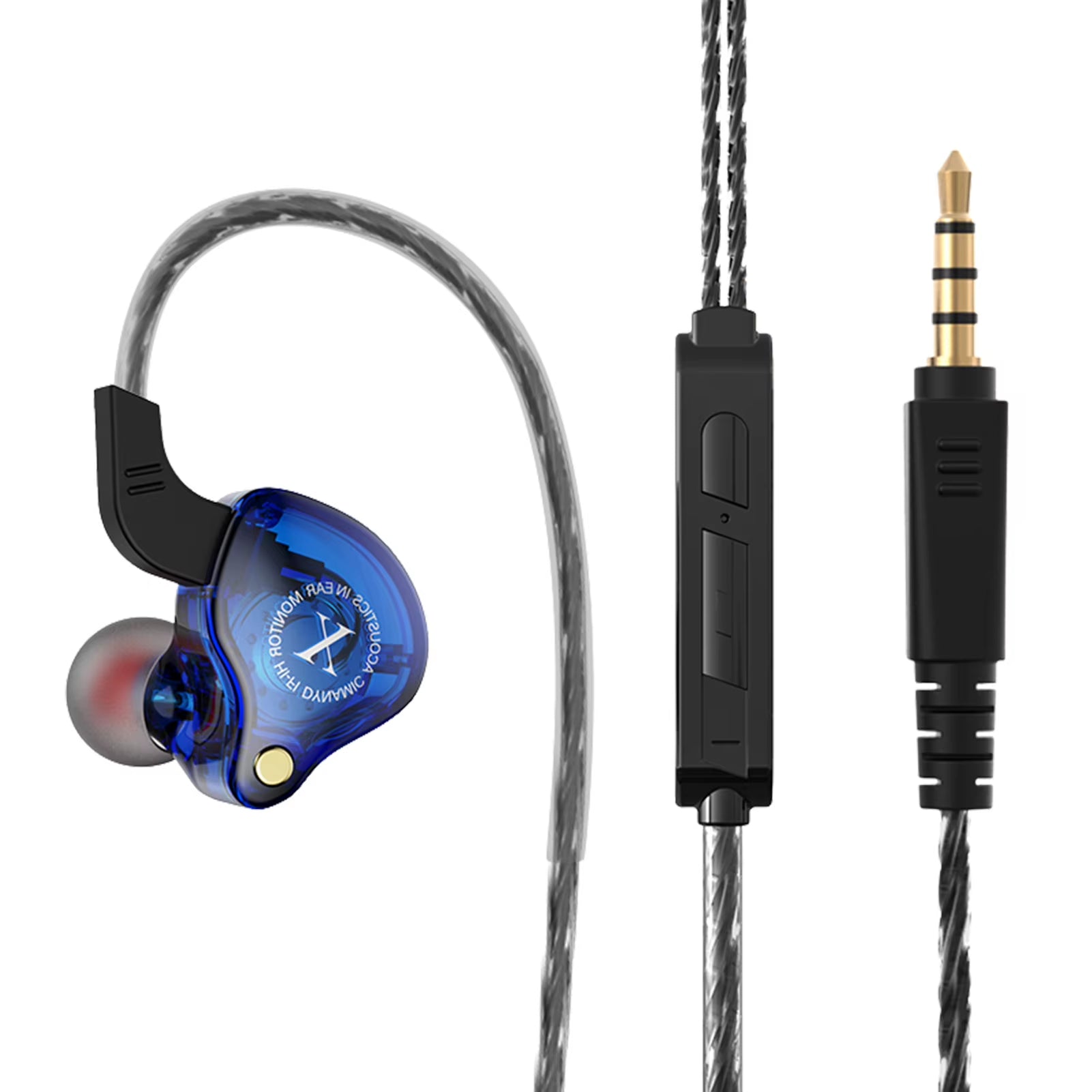 In-Ear Monitor Headphones In-Ear Monitor Headphones Noise Isolation Wired In-Ear Headphones for Singers Drummers Musicians