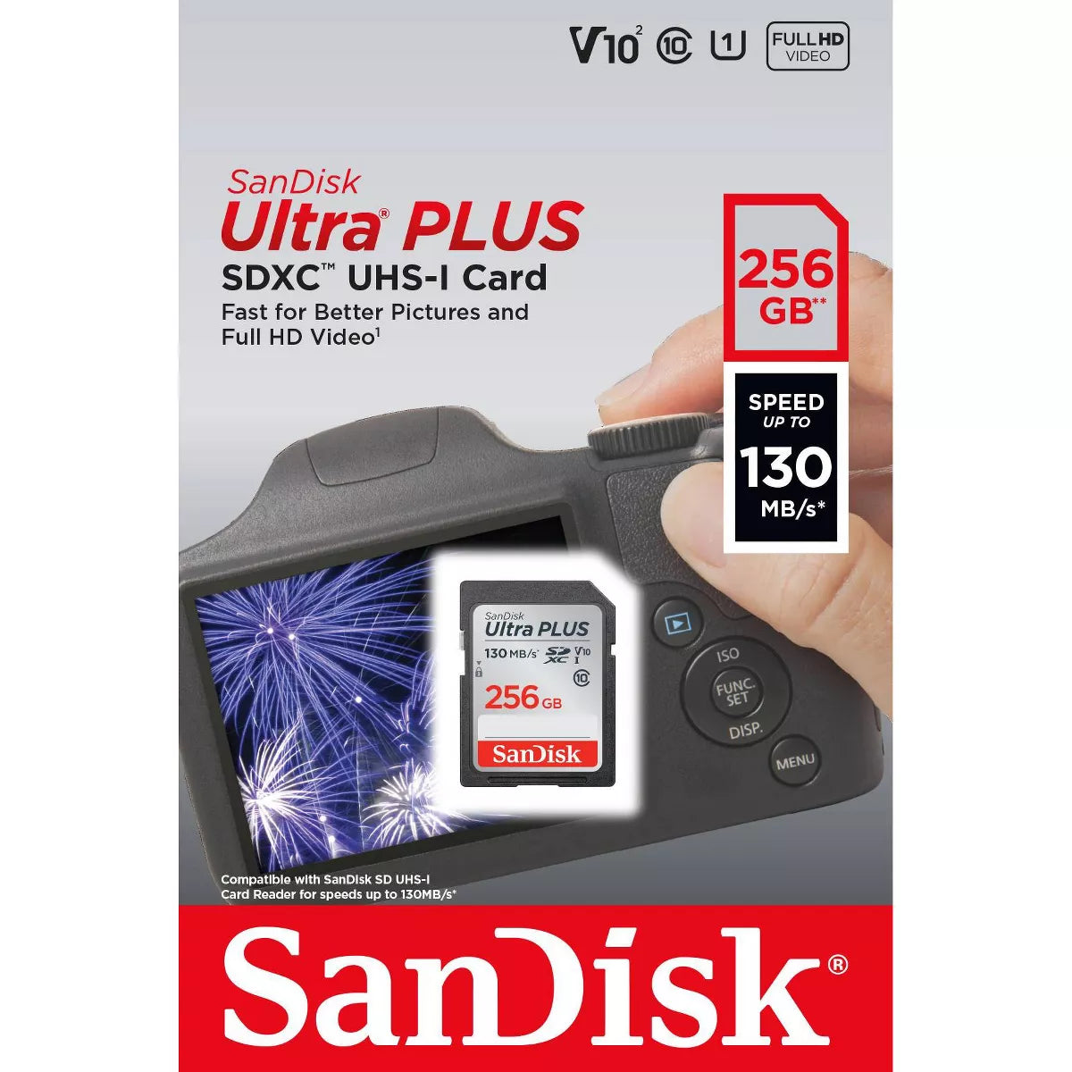 Sandisk Ultra plus 256GB SD