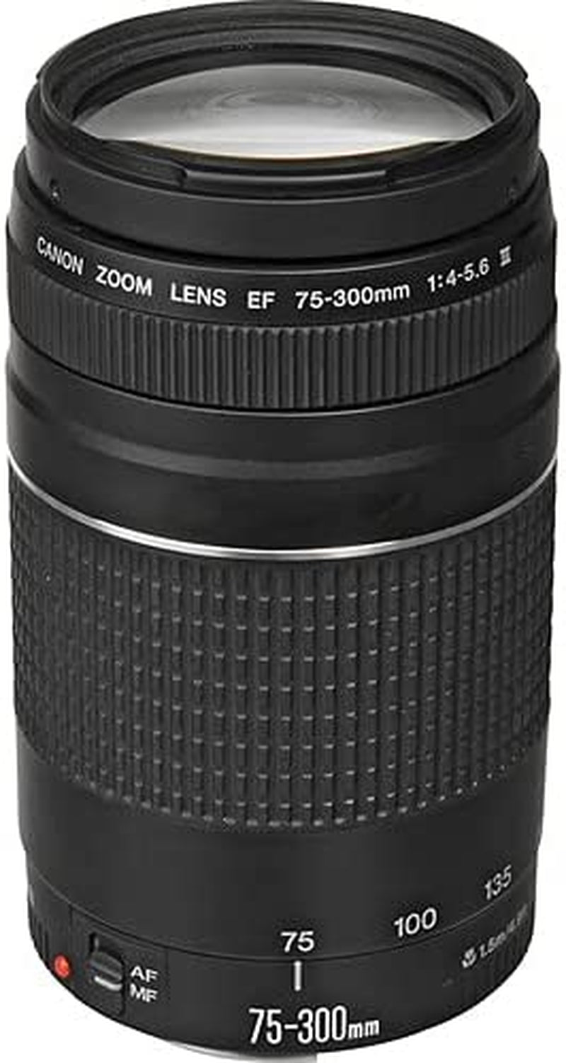Canon EOS 850D (Rebel T8I) DSLR Camera Bundle with 18-55Mm STM & 75-300Mm III Lens Bundle + 64GB High Speed Memory Card + Accessory Kit