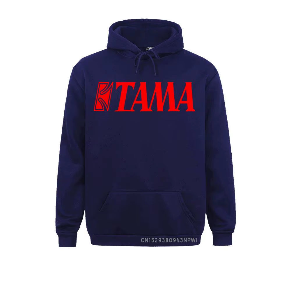 Men Printed Tama Sweatshirt New Cool Printed Drums Hoodies Men Hood Long Sleeve Costume Music Hoodies Custom Sportswear
