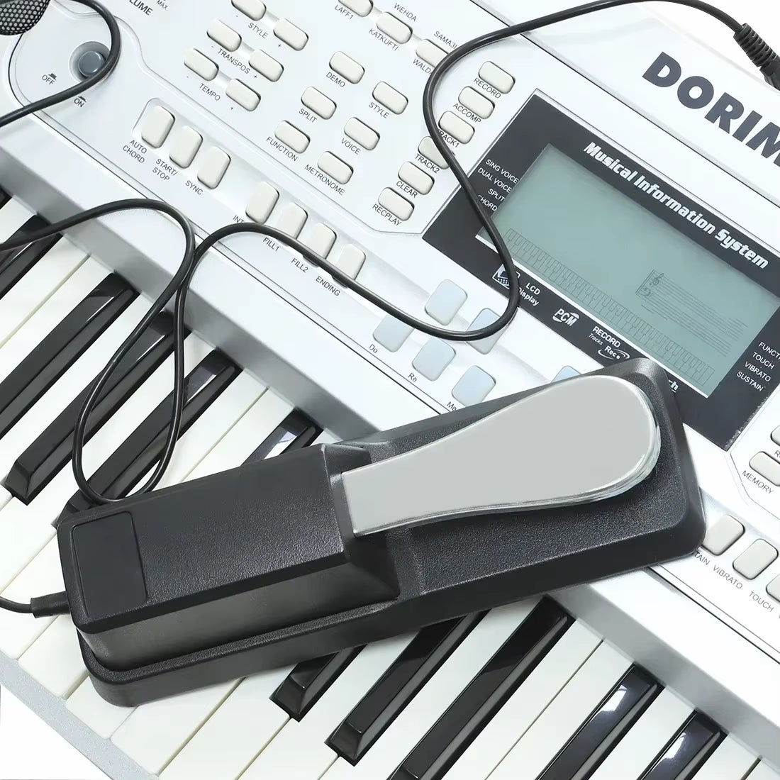Piano Sustain Damper Pedal Keyboard Universal Roland Electronic Piano Electronic Keyboard Pedal Musical Instrument Accessories