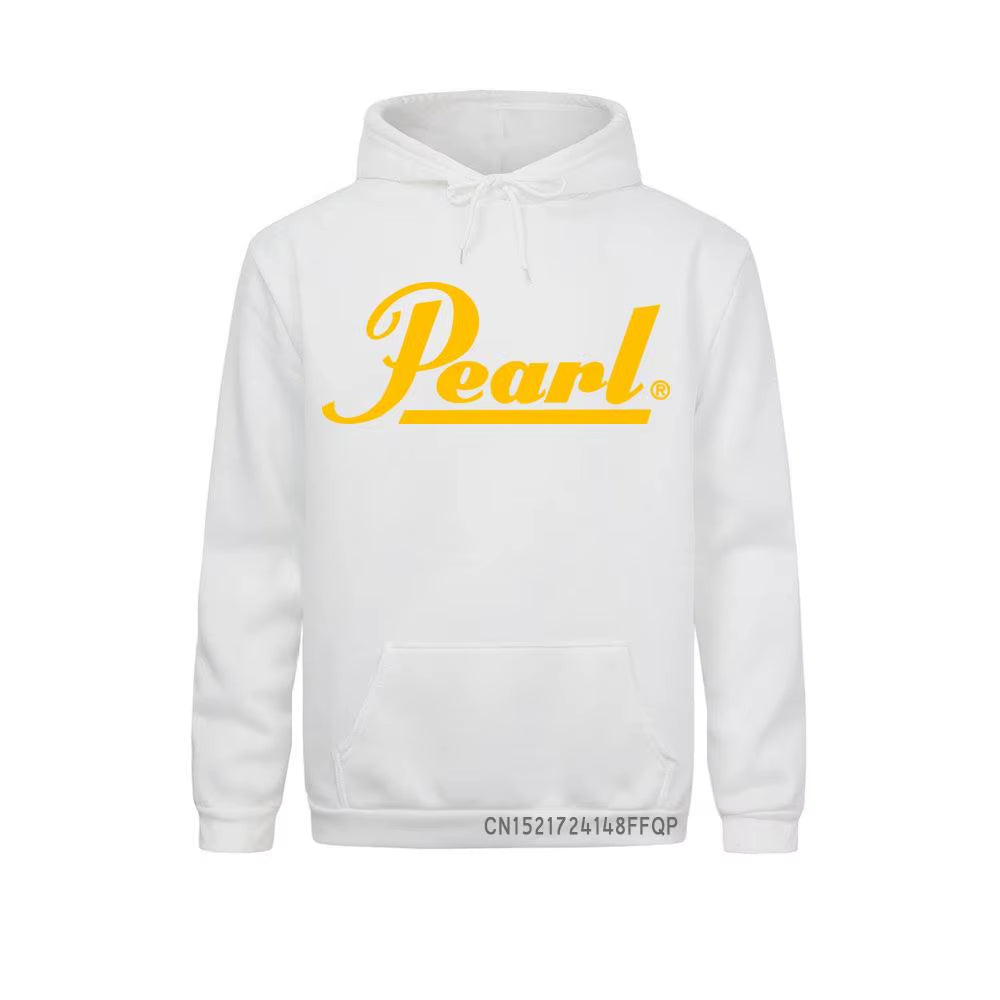 Drums Brand Men Pullovers Winter New Pearl Hoodie Pocket Hip Hop Harajuku Music Sweatshirts Top Coats S-3XL Homme Clothing