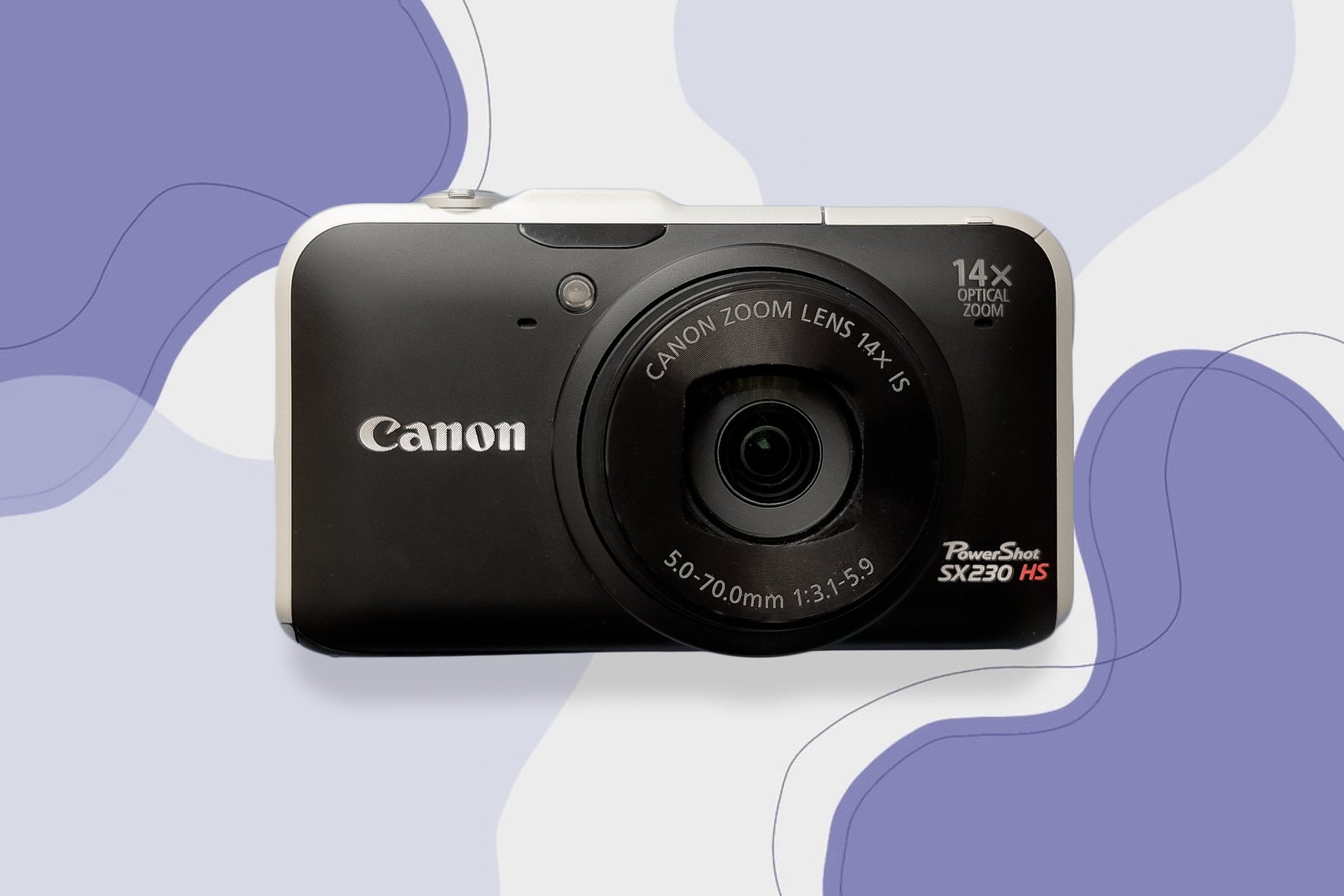 Digital Camera Canon Powershot SX230 HS / Vintage Digital Camera / Canon Cameras